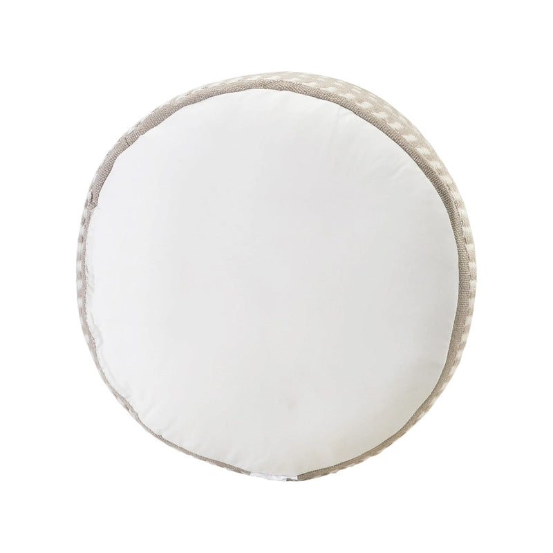 Sevita Pouf Géométrique à Rayures pour Intérieur et Extérieur - 50,8 x 50,8 x 50,8 cm