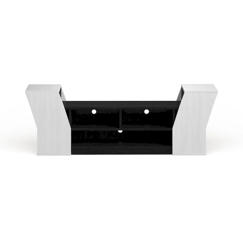 Meuble TV Tai Contemporary 71 po à 3 étagères ouvertes par Furniture of America