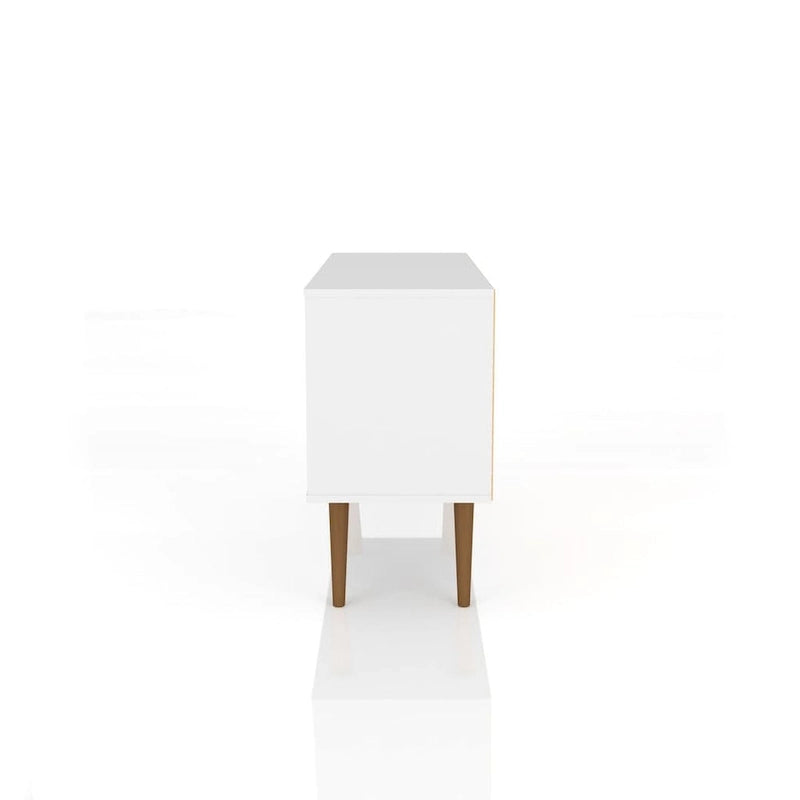 Meuble console de rangement pour médias Liberty, style moderne milieu de siècle