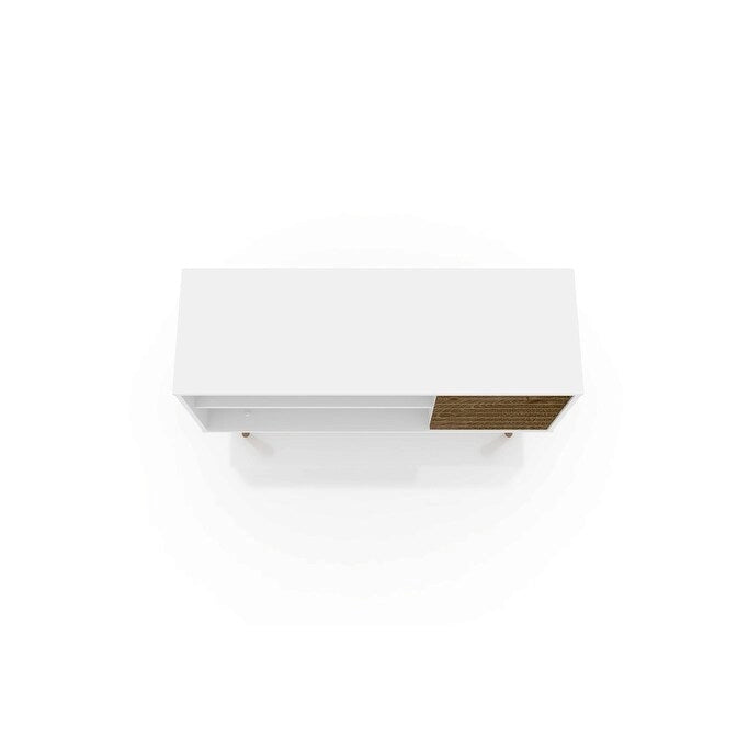 Meuble console de rangement pour médias Liberty, style moderne milieu de siècle