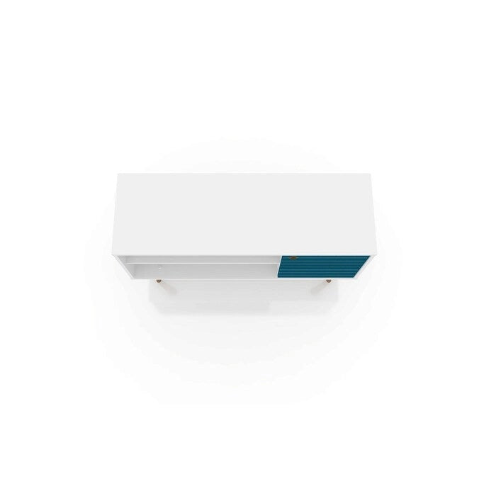 Meuble console de rangement pour médias Liberty, style moderne milieu de siècle