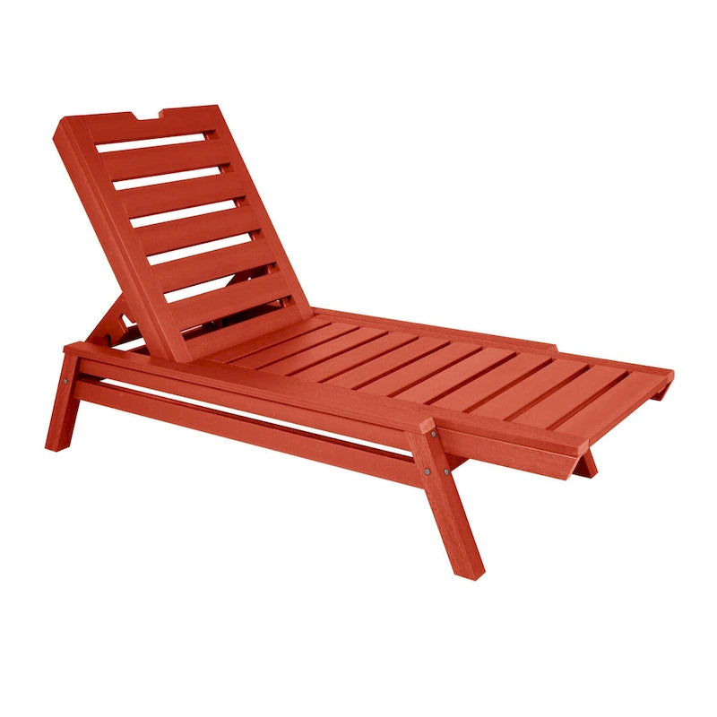 Chaise longue commerciale empilable HIGHWOOD Crestone
