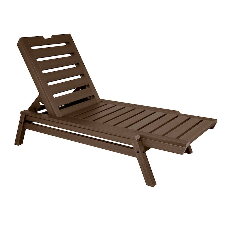 Chaise longue commerciale empilable HIGHWOOD Crestone
