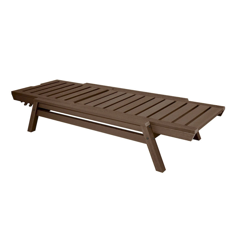 Chaise longue commerciale empilable HIGHWOOD Crestone