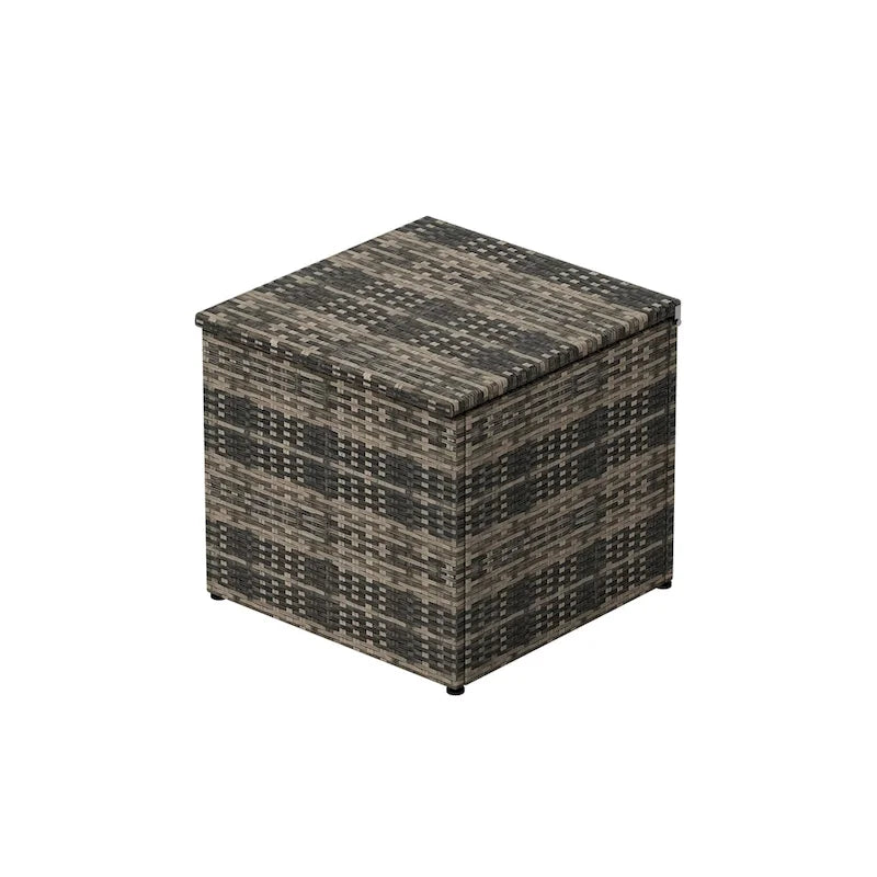 Ensemble de conversation d'extérieur 6 pièces Wess avec rangement et coussins