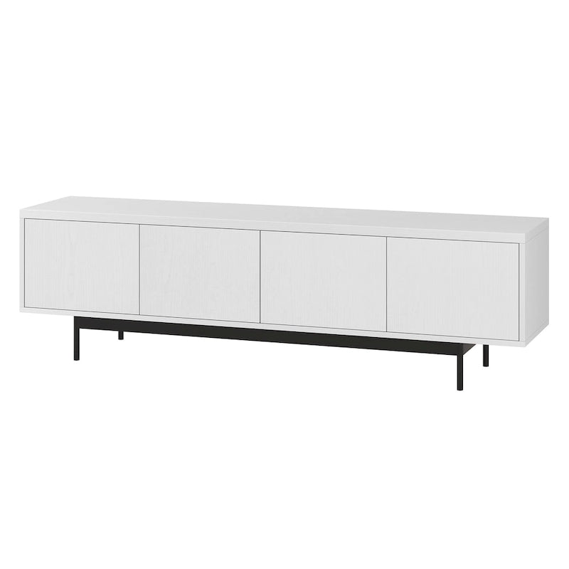 Meuble TV rectangulaire Abington pour téléviseurs jusqu'à 75 po - 69,5 po de large