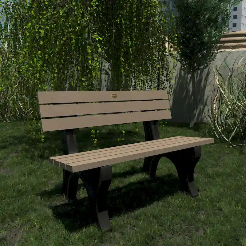 Banc de jardin traditionnel HIGHWOOD PROFESSIONAL Aurora de 1,2 m - S.O.