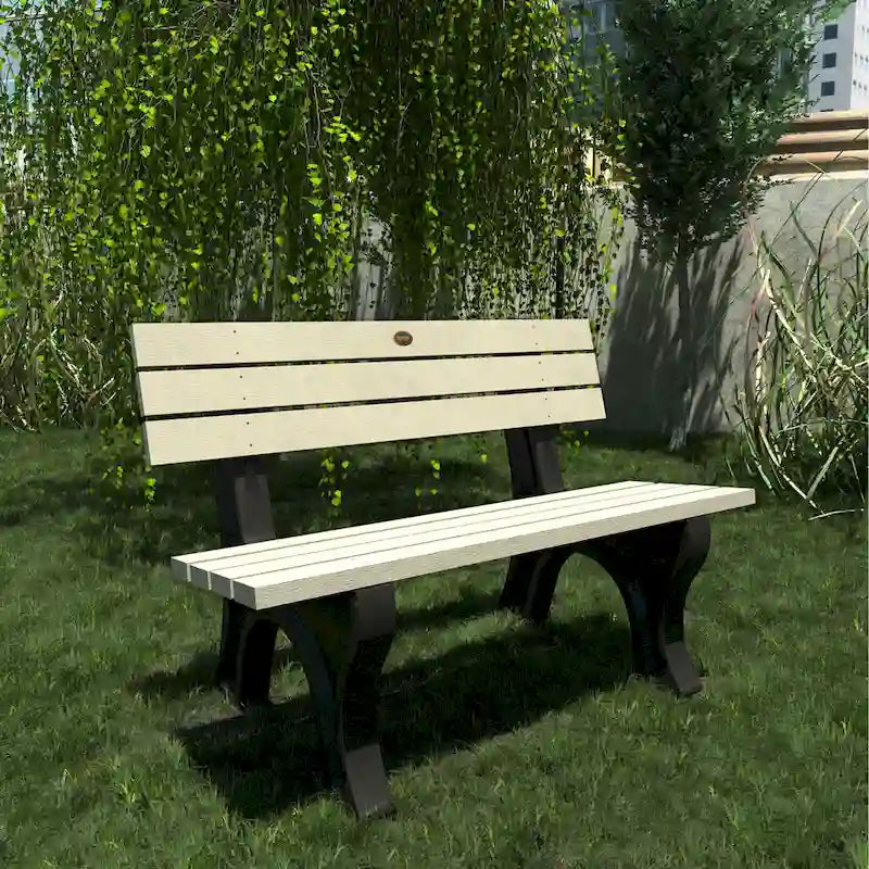 Banc de jardin traditionnel HIGHWOOD PROFESSIONAL Aurora de 1,2 m - S.O.