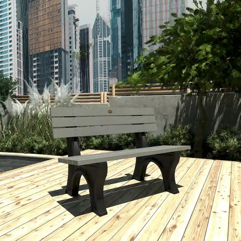 Banc de jardin traditionnel HIGHWOOD PROFESSIONAL Aurora de 1,2 m - S.O.