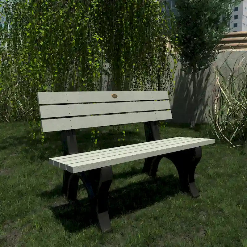 Banc de jardin traditionnel HIGHWOOD PROFESSIONAL Aurora de 1,2 m - S.O.