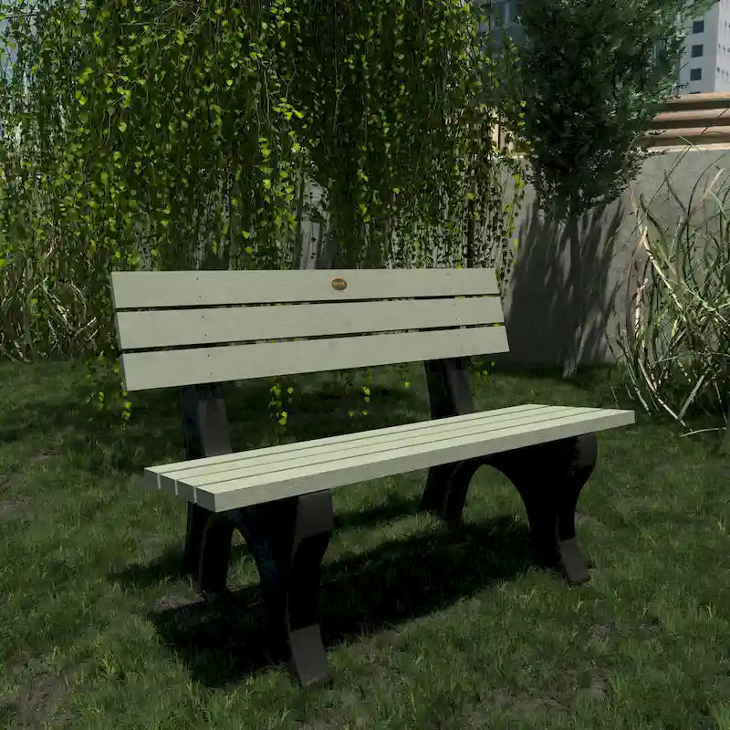 Banc de jardin traditionnel HIGHWOOD PROFESSIONAL Aurora de 1,2 m - S.O.