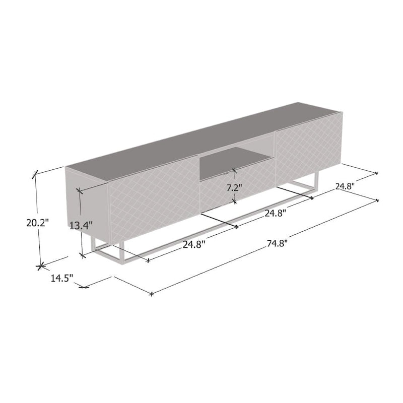 Meuble TV Lattice 01 75