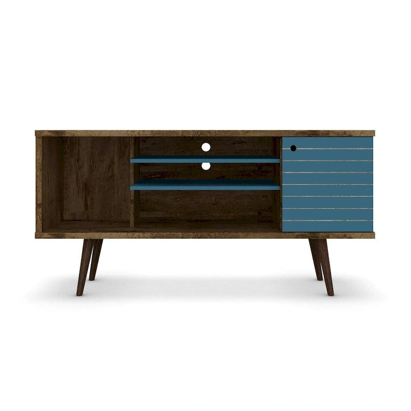 Meuble console média 5 étagères Manhattan Comfort Liberty