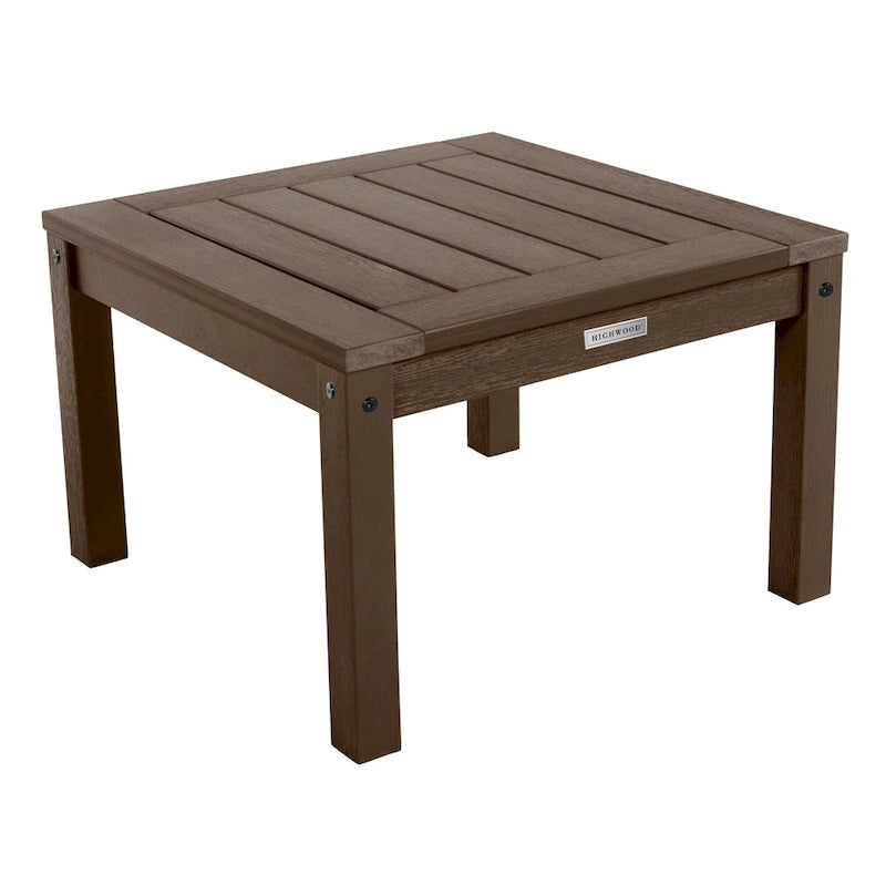 HIGHWOOD Ensemble de 3 : Deux fauteuils à bascule et une table d'appoint