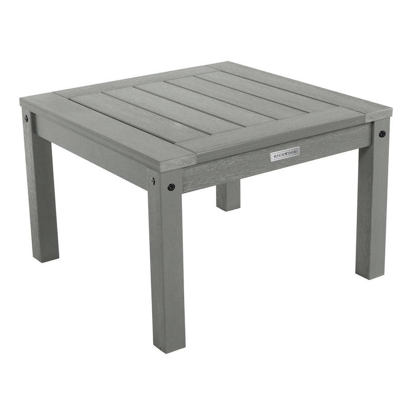 HIGHWOOD Ensemble de 3 : Deux fauteuils à bascule et une table d'appoint