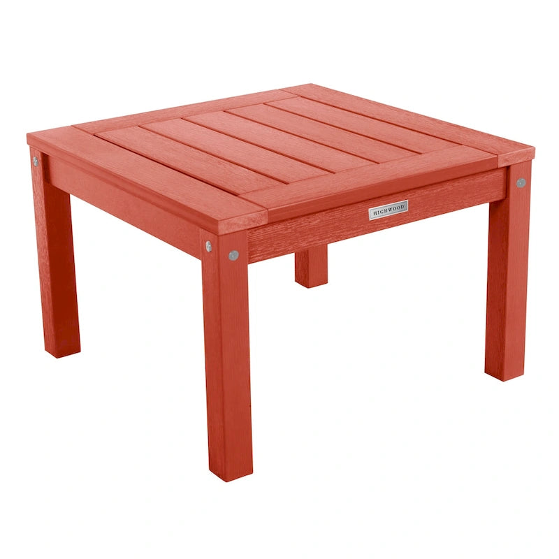 HIGHWOOD Ensemble de 3 : Deux fauteuils à bascule et une table d'appoint