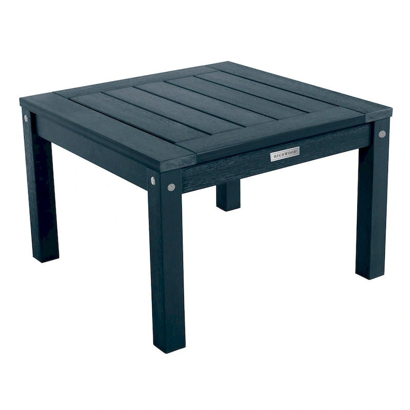 HIGHWOOD Ensemble de 3 : Deux fauteuils à bascule et une table d'appoint