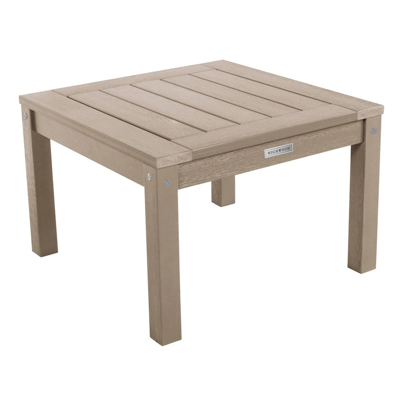 HIGHWOOD Ensemble de 3 : Deux fauteuils à bascule et une table d'appoint