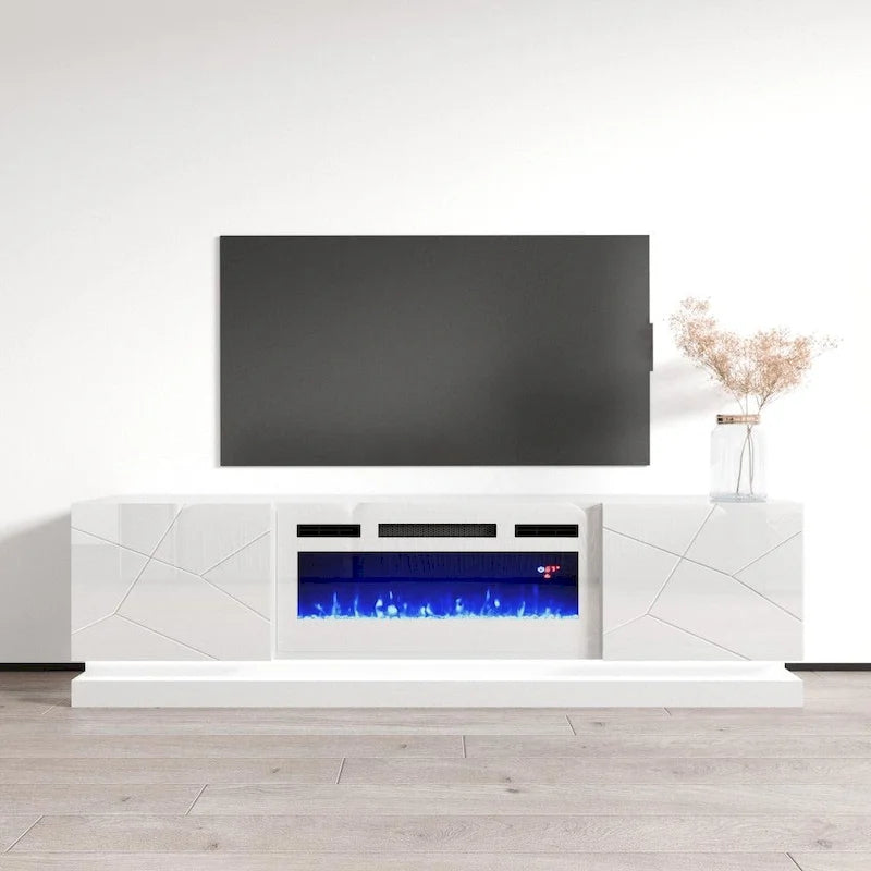 Meuble TV avec cheminée électrique Shu WH-EF 71