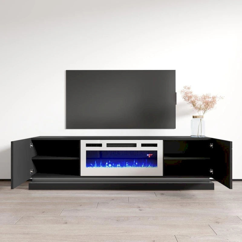 Meuble TV avec cheminée électrique Shu WH-EF 71