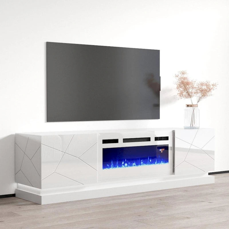 Meuble TV avec cheminée électrique Shu WH-EF 71