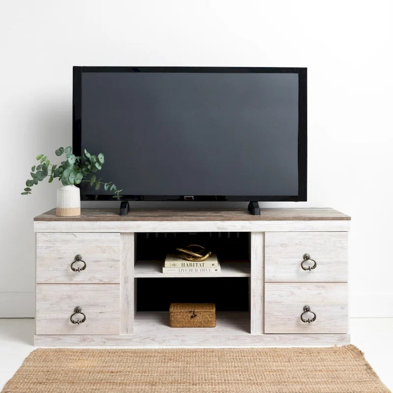 Meuble TV 60 po en grain de bois Signature Design by Ashley Willowton