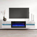 Meuble TV Metro EF pour cheminée électrique murale 72