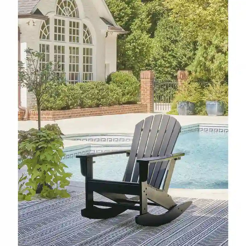 Signature Design by Ashley Sundown Treasure Outdoor Rocking Chair - 31.25 W x 35.25 D x 37.13 H
