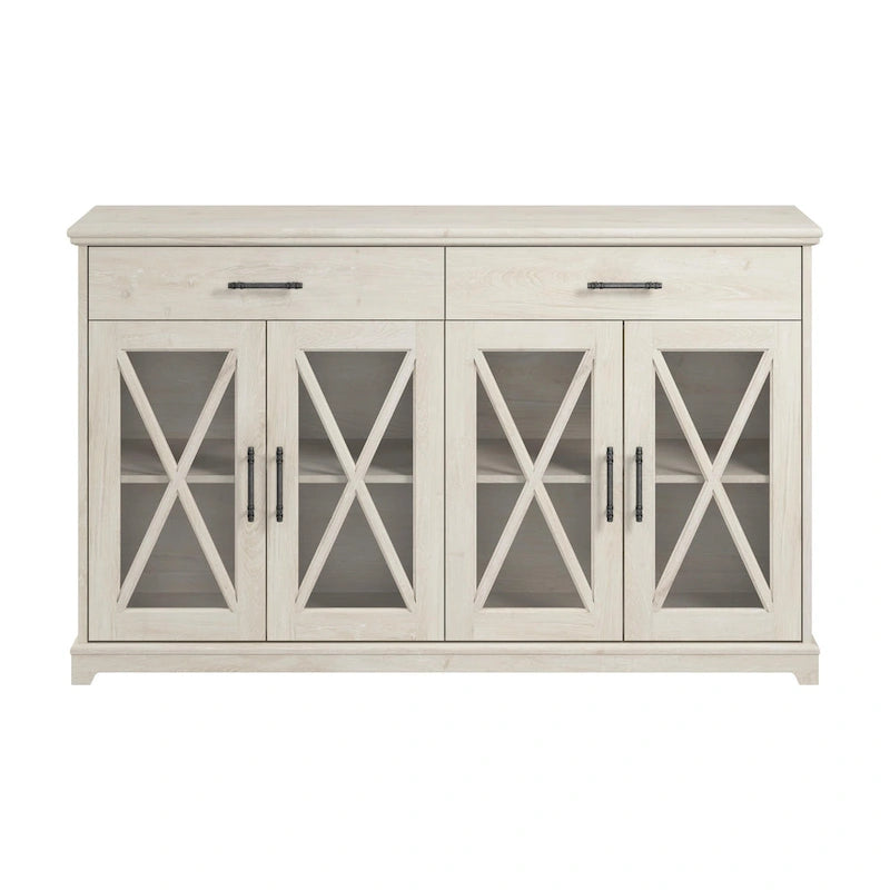 Meuble TV de ferme Lennox 60W pour téléviseur 75 pouces par Bush Furniture
