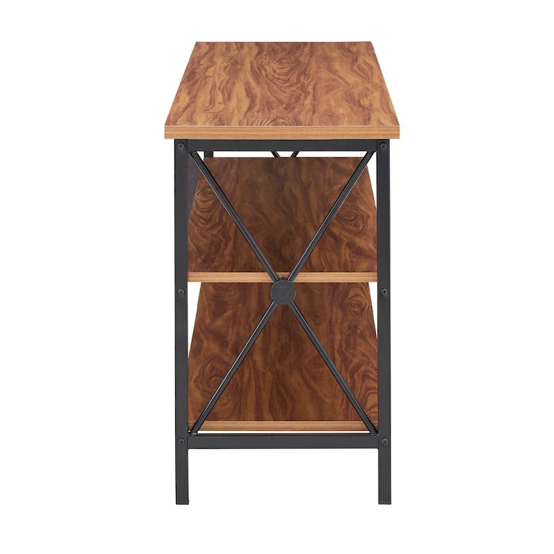 Meuble TV Eulalia 62 po en métal pour téléviseurs jusqu'à 70 po par iNSPIRE Q Classic
