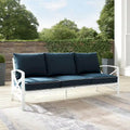 Kaplan Outdoor Metal Sofa - 79W x 30.5D x 32H