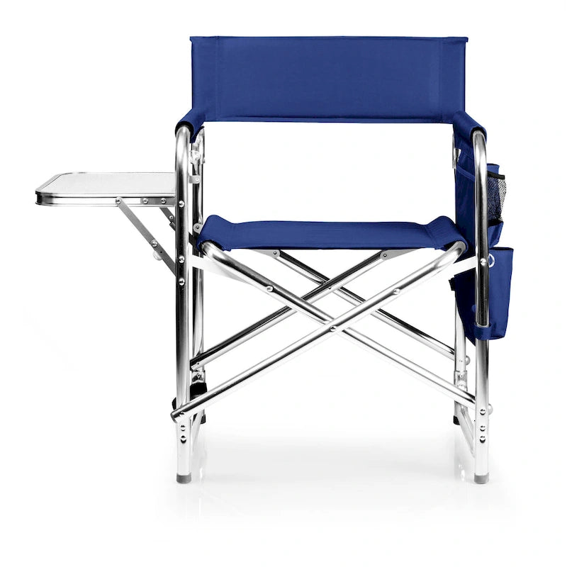 Chaise de sport portable bleu marine Picnic Time