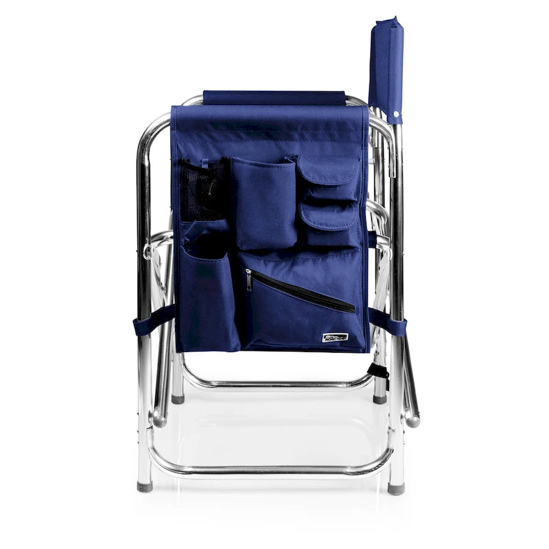 Chaise de sport portable bleu marine Picnic Time