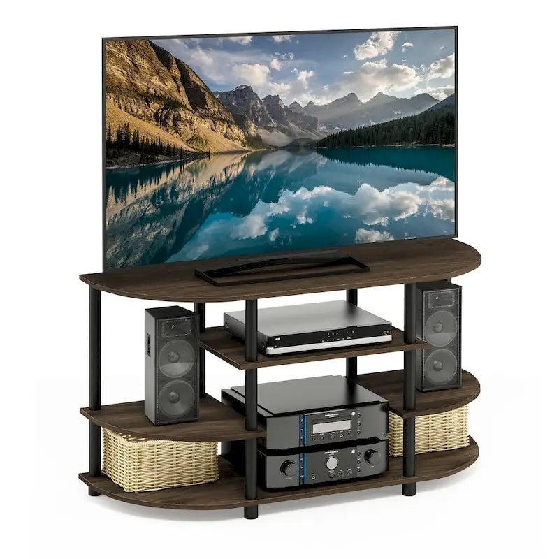 Meuble TV d'angle au design simple Furinno JAYA 15116