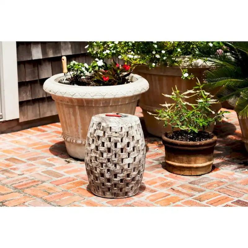 Tabouret de jardin ovale Maya