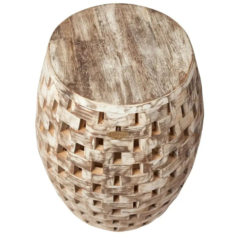 Tabouret de jardin ovale Maya