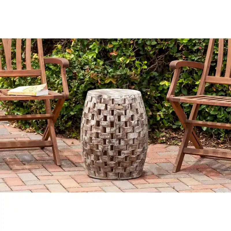 Tabouret de jardin ovale Maya