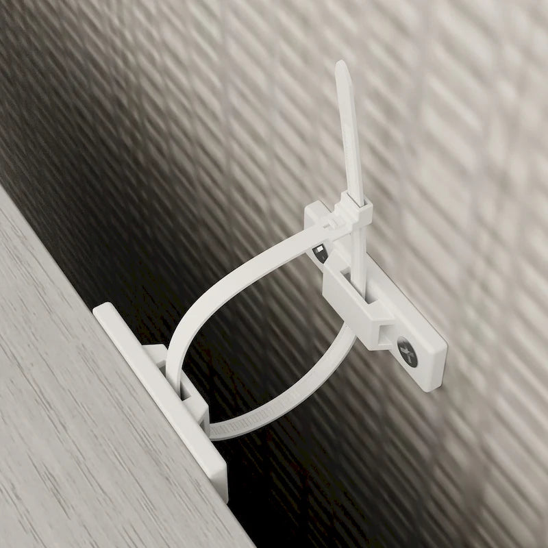 Meuble TV avec portes vitrées pour salons modernes - Meuble de divertissement - 126x70.9