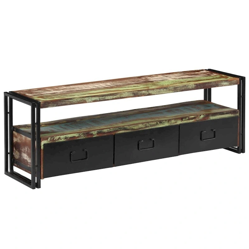 vidaXL Meuble TV, Console TV, Meuble d'appoint, Meuble multimédia, Buffet - 120 x 30 x 40 cm