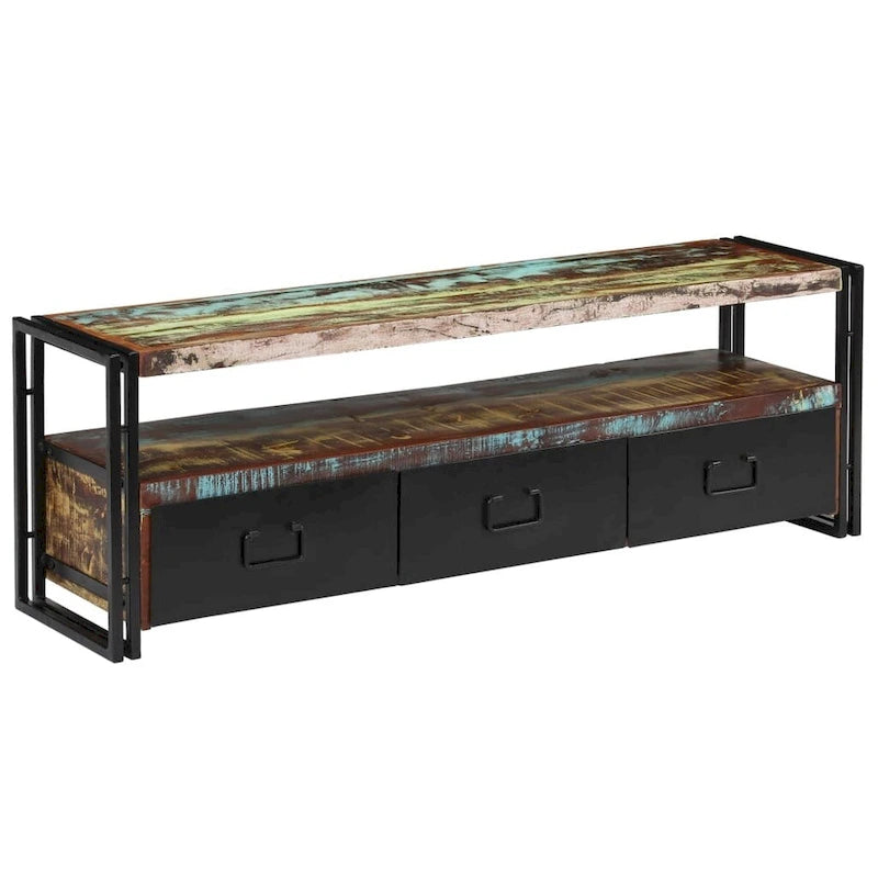 vidaXL Meuble TV, Console TV, Meuble d'appoint, Meuble multimédia, Buffet - 120 x 30 x 40 cm