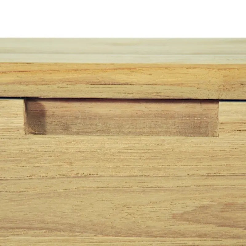 vidaXL Meuble TV 120x35x35 cm Bois de teck massif