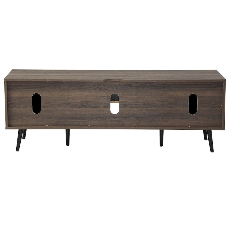 Meuble TV Mid-Century Modern pour téléviseurs de 32 à 65 pouces - 42 pouces