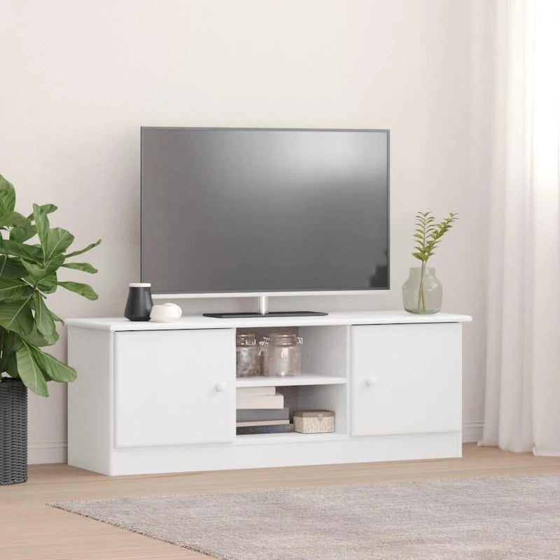 Meuble TV vidaXL ALTA 44.1x13.8x16.1 Bois de pin massif - 44.1 x 13.8 x 16.1