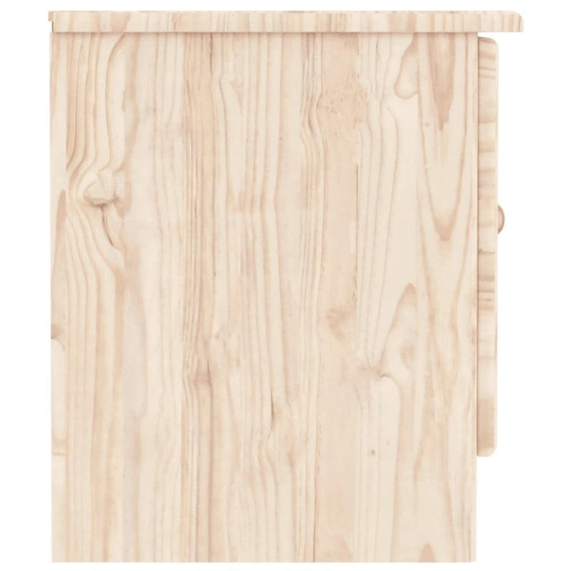 Meuble TV vidaXL ALTA 44.1x13.8x16.1 Bois de pin massif - 44.1 x 13.8 x 16.1
