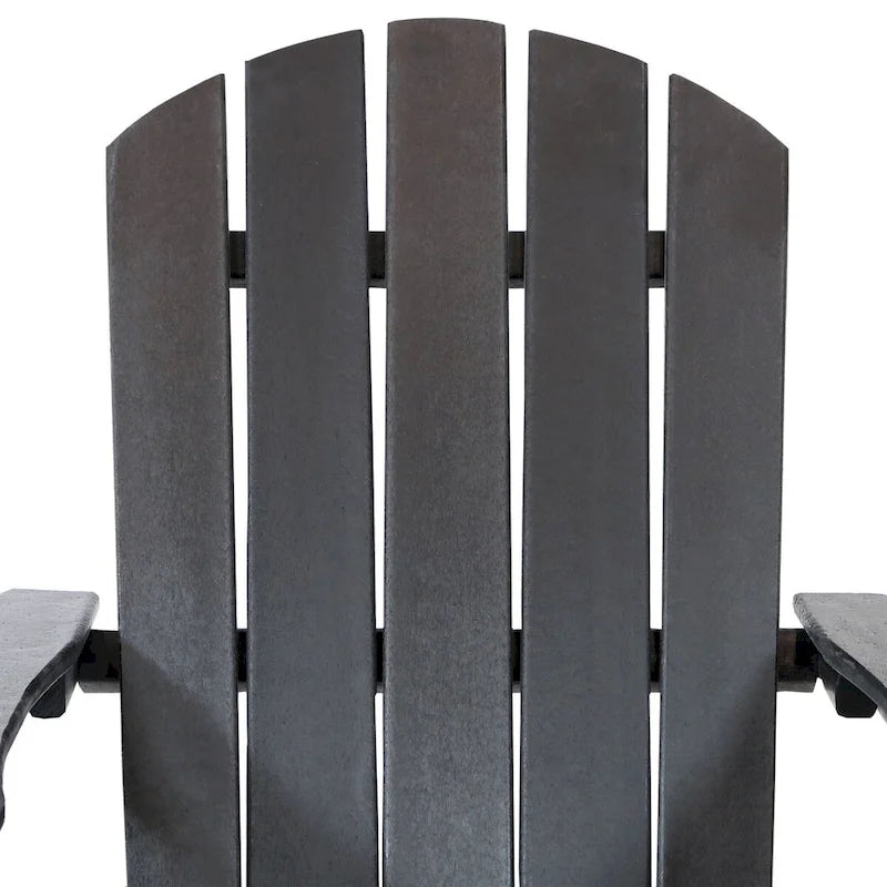 Lot de 2 chaises Adirondack Sunnydaze tout temps avec porte-gobelet