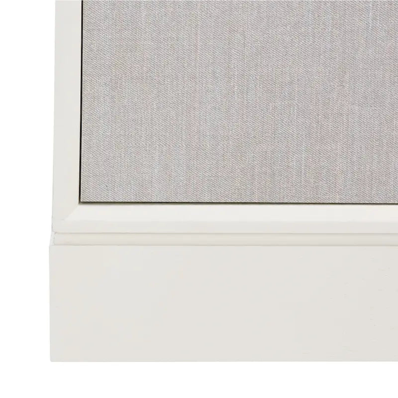 Meuble TV 2 portes 1 étagère Safavieh Burghilde - 47 L x 16 P x 20 H - 47Lx16Px20H