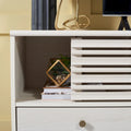 Meuble TV média à 3 tiroirs Safavieh Ciera (pour téléviseur à écran plat de 65 pouces) - 58,7 po x 15,2 po x 23,9 po - 59Wx15Px24H