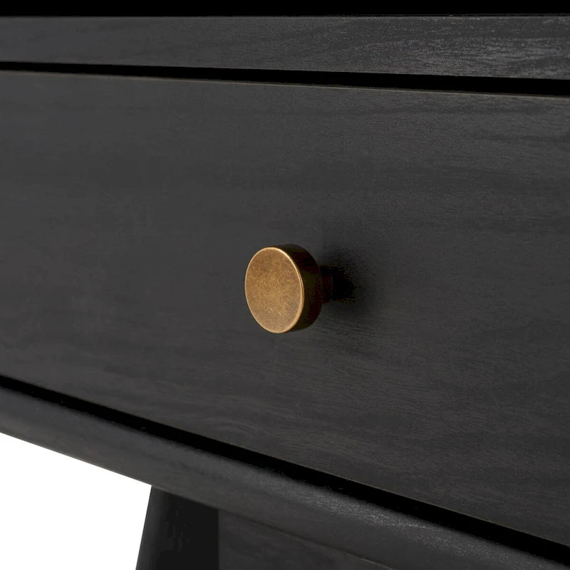 Meuble TV média à 3 tiroirs Safavieh Ciera (pour téléviseur à écran plat de 65 pouces) - 58,7 po x 15,2 po x 23,9 po - 59Wx15Px24H