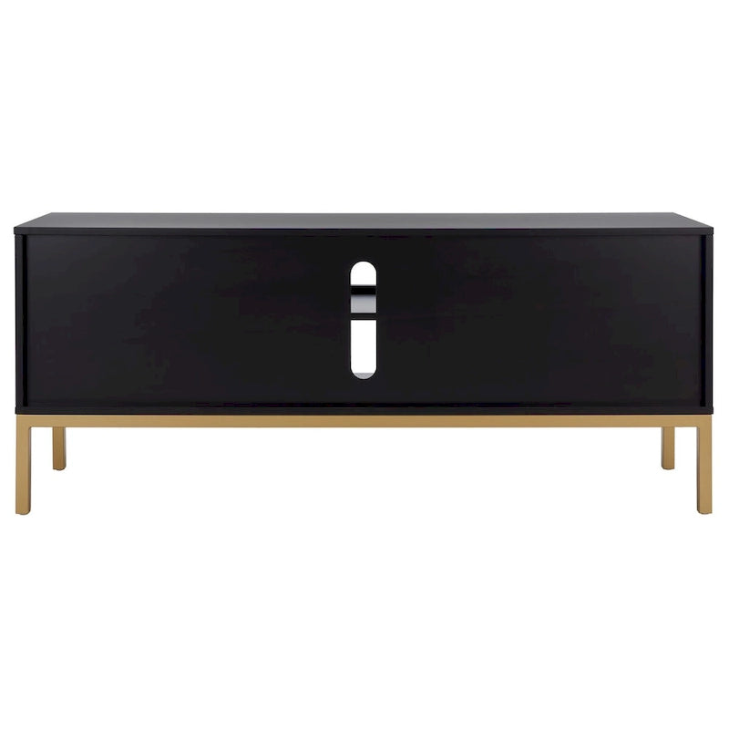 Meuble TV Safavieh Cristen à 1 étagère en rotin – 54 L x 15 P x 22 H po – 54Lx15Px22H