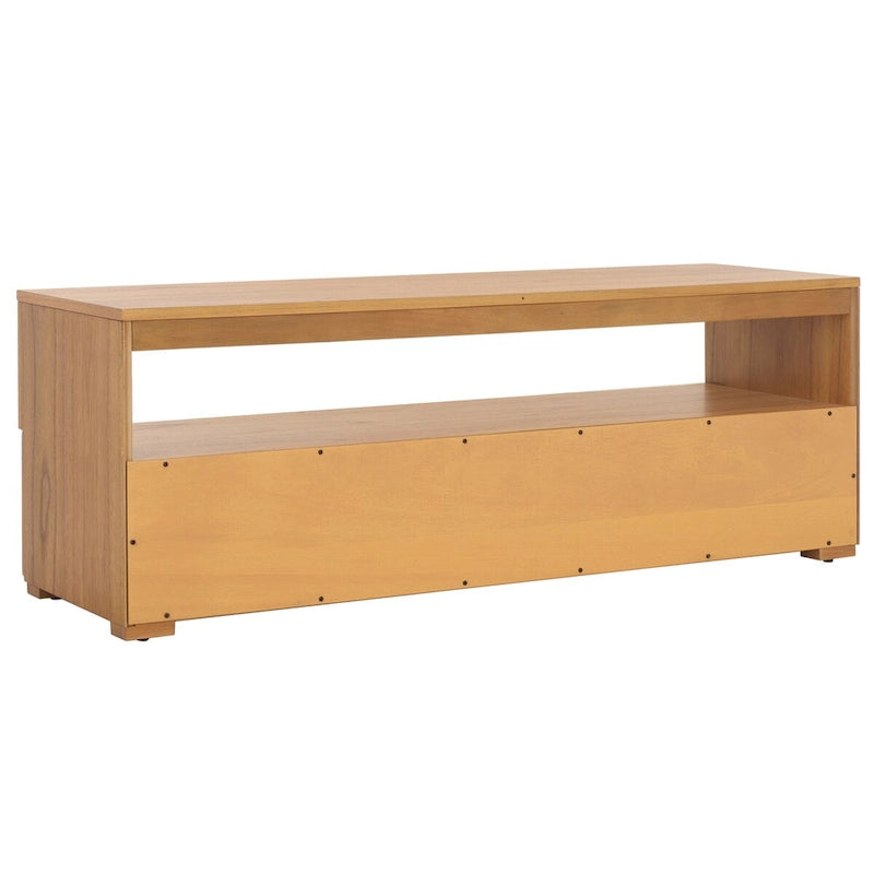 Meuble TV/multimédia SAFAVIEH Kaitlyn 2 tiroirs, 1 étagère (convient aux téléviseurs à écran plat jusqu'à 55 po) - 48 larg. x 16 prof. x 17 haut.